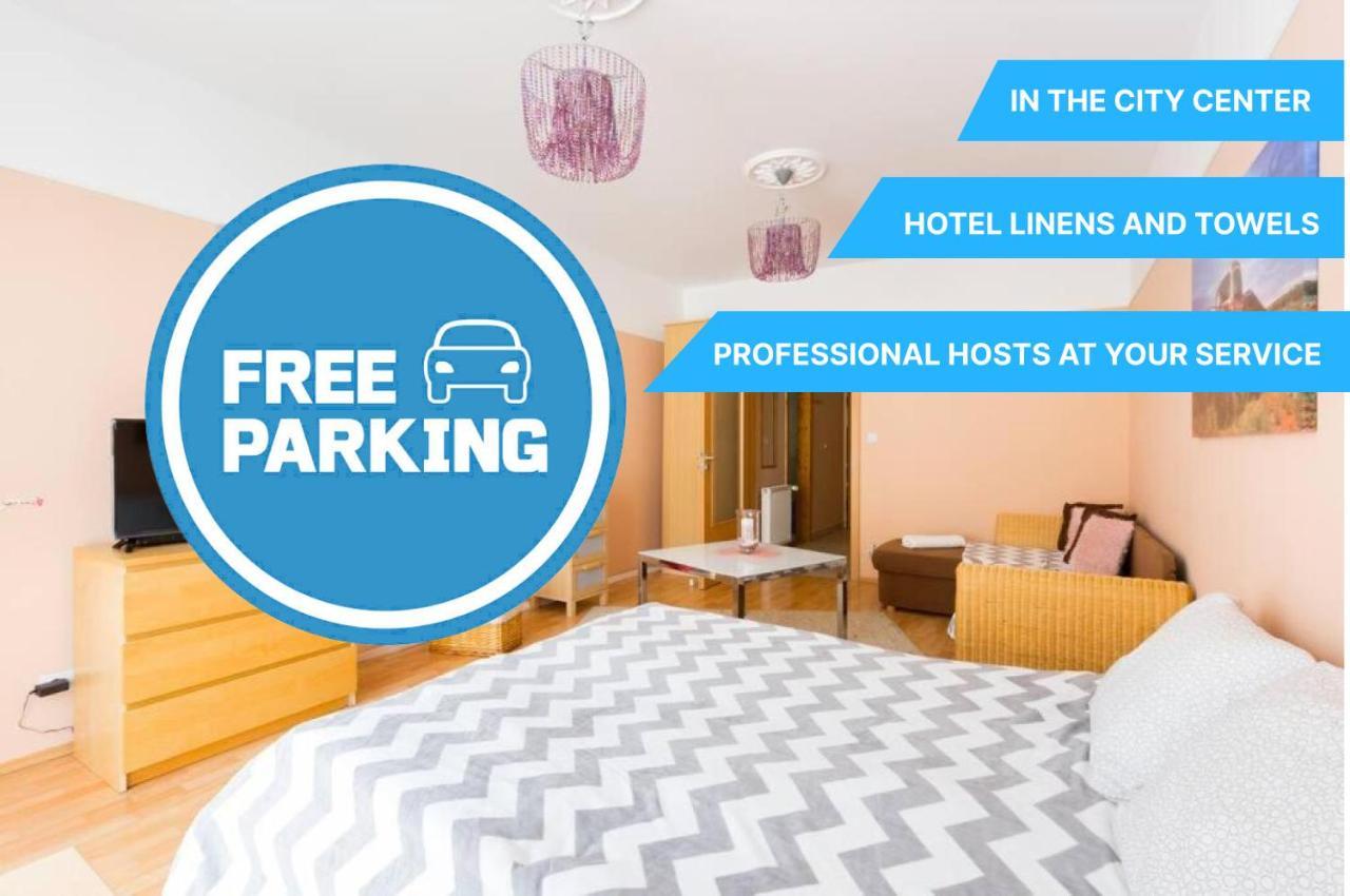 Free Private Parking Acacia City Center Apartment Budapest Luaran gambar